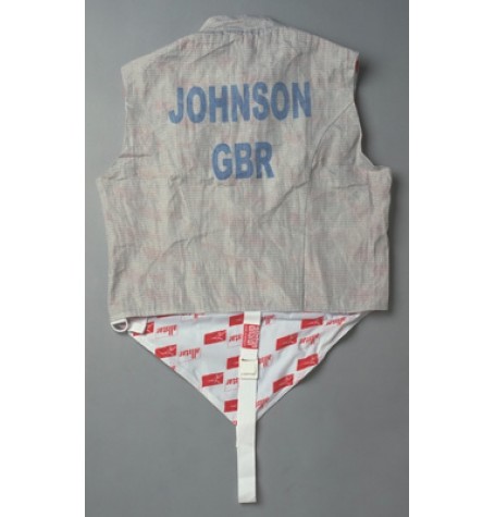 Namensaufdruck auf die E-Weste "Standard" Allstar/Uhlmann