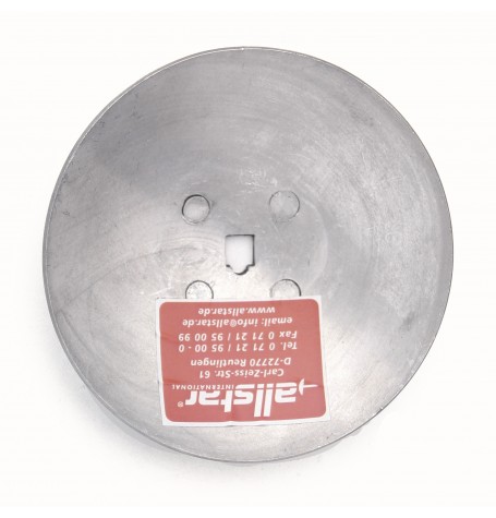 Florettglocke Aluminium Ø 100 mm.